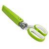 Picture of HUJI 5 Blade Herb Scissors Stainless Steel Multi Blade Shears Herb Cutter -HJ053