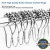 Picture of HUJI High Roller Shower Curtain Rings, Polished Chrome SET of 12 - HJ155_1PK