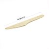 Picture of HUJI Wooden Knives - Disposable Wood Cutlery Silverware 1Set = 50ct - HJ138