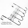 Picture of HUJI Over the Door Decorative 5 Hook Rack Clothes Coat Hat Belt Hanger Organizer - HJ154