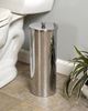 Picture of HUJI Stainless Steel Toilet Paper Canister Holder For Bathroom Storage - HJ1046