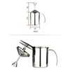 Picture of HUJI Double Mesh Stainless Steel Milk Frother Cappuccino Latte Foam Maker - HJ193