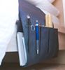 Picture of HUJI Black Remote Control Pocket Organizer Holder Caddy (1, BLACK) - HJ308