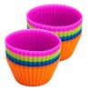Picture of Huji Confetti Festive Colors Reusable Silicone Baking Cups (Set of 24) - HJ085