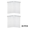 Picture of HUJI Galvanized Heavy Duty Steel Tent Pegs Camping Stakes - HJ330