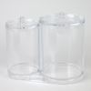 Picture of HUJI Clear Acrylic Cosmetic Organizer with Lids Container - HJ337