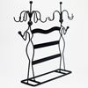 Picture of HUJI Two Lady Jewelry Organizer Stand:  Earrings, Necklaces, Bracelets - HJ347