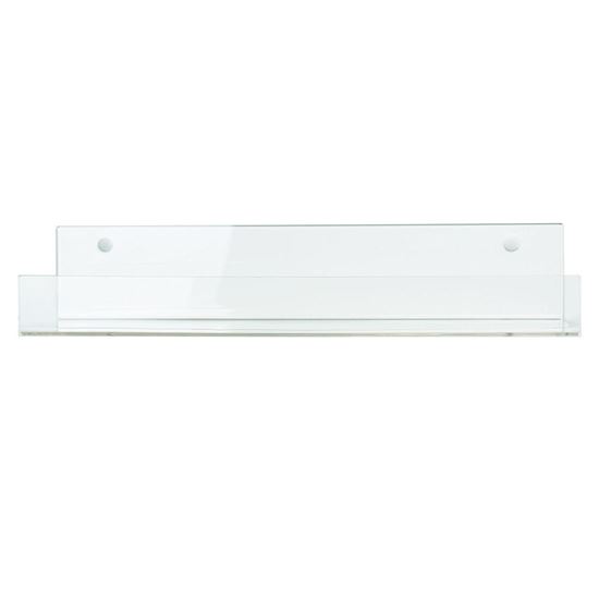 Picture of HUJI Clear Invisible Floating Acrylic Shelves  (1, 16 Inch) - HJ356_1PK