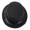 Picture of HUJI Sleek Fabric with Satin Band Party Hat (1 Hat, Black) - HJ344
