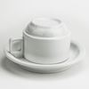 Picture of Porcelain 3.2 oz. Espresso Turkish Coffee Cups and Saucers (4 Cups, 4 Saucers) - HJ142CS_1PK