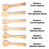 Picture of HUJI Bamboo Wooden Kitchen Cooking Utensils Gadget Set of 6 - HJ094