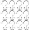 Picture of HUJI Double Glide Decorative Roller Shower Curtains Hooks (1) - HJ297