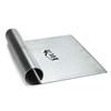 Picture of HUJI Stainless Steel Mirror Polished Dough Cutter Scraper Chopper Kitchen Tool - HJ215