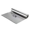 Picture of HUJI Stainless Steel Mirror Polished Dough Cutter Scraper Chopper Kitchen Tool - HJ215