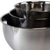 Picture of HUJI 3 Piece Stainless Steel Mixing Bowls Set w/ Pouring Spouts & Non-Slip Silicon Base (Blue) - HJ307BL