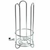 Picture of HUJI Chrome Finish Toilet Paper Roll Holder Rack Storage (1, Chrome) - HJ1041