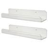 Picture of HUJI Clear Invisible Contemporary Floating Acrylic Shelves - HJ374_2PK