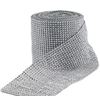 Picture of HUJI Diamond Silver Rhinestone Mesh Ribbon Wrap for Wedding Decorations - HJ323