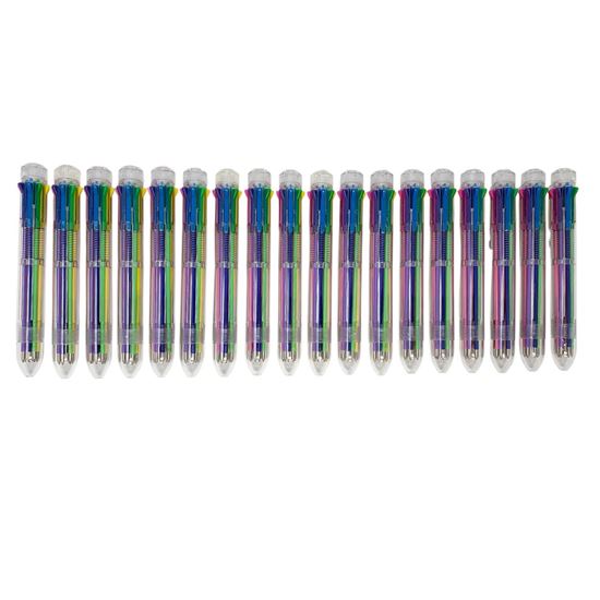 Picture of HUJI Multi-Color Pens (Multicolor Pens – 18Pk 8 in 1) HJ378