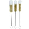 Picture of HUJI Stainless Steel Multi-purpose Cleaning Soft Tip Brushes (Set of 3) - HJ305