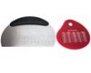 Picture of HUJI Stainless Steel Dough Scraper Cutter and Silicone Bowl Scraper - HJ328