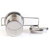 Picture of HUJI Mesh Non-Magnetic Stainless Steel Lead Free Tea Infuser Strainer Set w/ Handle & Lid - HJ340