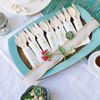 Picture of HUJI Eco-friendly Disposable Wooden Cutlery Set Silverware (150 ct., Spoons, Forks & Knives) - HJ139KFS_1PK