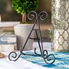 Picture of HUJI 12" Iron Display Stand Holder for Home Kitchen Decoration - HJ274