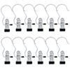 Picture of HUJI Laundry Hanging Hooks Clothes Boots Towels Chrome Pins Clips Hangers - HJ1042