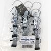 Picture of HUJI Laundry Hanging Hooks Clothes Boots Towels Chrome Pins Clips Hangers - HJ1042