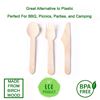 Picture of HUJI Eco-friendly Disposable Wooden Cutlery Set Silverware (150 ct., Spoons, Forks & Knives) - HJ139KFS_1PK