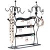 Picture of HUJI Two Lady Jewelry Organizer Stand:  Earrings, Necklaces, Bracelets - HJ347