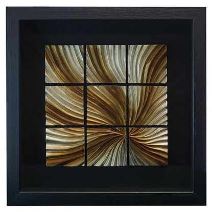 Picture of Zen Sand Wall Décor (MS24636A) 15.75" L x 15.75" H