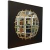 Picture of Mirrored Globe Shadow Box (MS22154) 31.50" L x 31.50" H