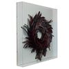 Picture of Feather Wreath Shadow Box (MS36540C) 23.62" L x 23.62" H