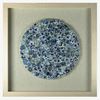 Picture of Shattered Ceramic Plate Shadow Box Wall Décor  (MS30153A) 19.69" L x 19.69" H