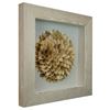 Picture of Wood Shaving Bouquet Shadow Box Wall Décor (MS22688B) 23.62" L x 23.62" H