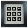 Picture of Natural Quartz Geode Shadow Box Wall Décor (MS22905) 23.62" L x 23.62" H