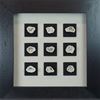 Picture of Natural Quartz Geode Shadow Box Wall Décor (MS22905) 23.62" L x 23.62" H