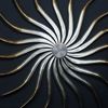 Picture of Spiral Sun Shadow Box Wall Décor (MS19005) 35.43" L x 35.43" H