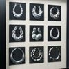 Picture of Ethnic Earrings Shadow Box Wall Décor Set (MS20015) 23.63" L x 23.63" H