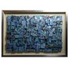 Picture of Abstract Puzzle Pieces Shadow Box Wall Décor (MS30086B) 27.56" L x 39.37" H