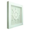 Picture of White Helm Shadow Box Wall Décor (MS9109A) 35.43" L x 35.43" H