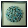 Picture of Turquoise Lily Pads Shadow Box Wall Décor (MS30077B) 35.43" L x 35.43" H