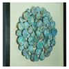 Picture of Turquoise Lily Pads Shadow Box Wall Décor (MS30077B) 35.43" L x 35.43" H