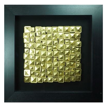 Picture of Golden Tablets Shadow Box Wall Décor (MS30235A) 35.43" L x 35.43" H