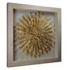 Picture of Wood Shaving Bouquet Shadow Box Wall Décor (MS22884) 23.62" L x 23.62" H
