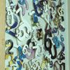 Picture of Numbers Cutout Shadow Box Wall Décor (MS22599A) 23.62" L x 23.62" H