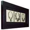 Picture of Ethnic Necklaces Shadow Box Wall Décor (MS11378A) 47.24" L x 23.62" H