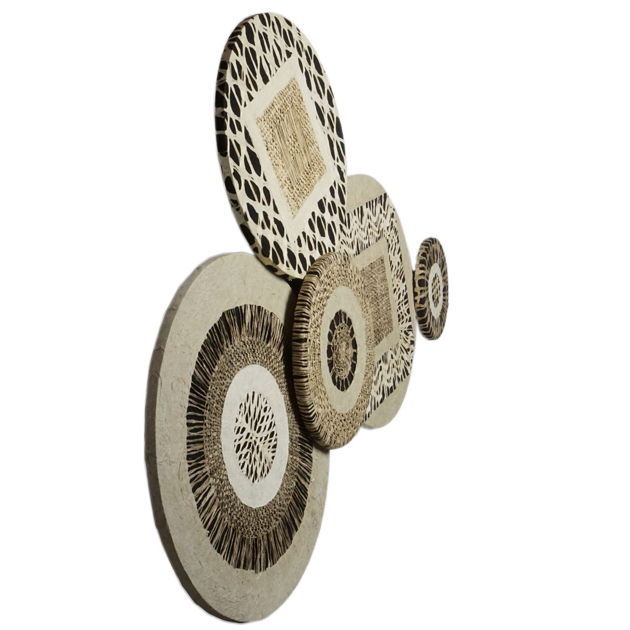 Huji Home Products. Abstract Papier-Mâché Wall Décor (MS35823) 47.24